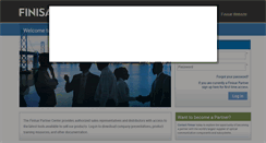 Desktop Screenshot of partner.finisar.com