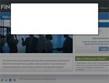 Tablet Screenshot of partner.finisar.com